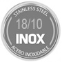Kokybiškas 18/10 nerūdijantis plienas