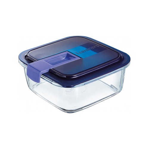 Hermetinis indas Luminarc EASY BOX, kvadratinis, 0.76 l