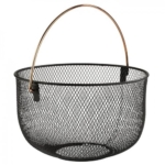 Krepšys vaisiams su metaline rankena APS, 30 cm*