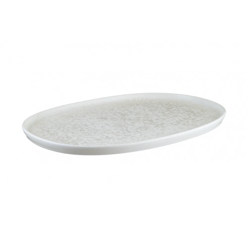 Ovali lėkštė Bonna LUNAR, baltos sp., 34 cm