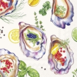 Servetėlės IHR OYSTERS, 33 x 33 cm