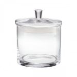 Stiklinis indas su dangčiu Leonardo, 17 x 15 cm