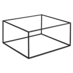 Stovas lėkštei 1/3 APS, juodos sp., 32.5 x 17.5 cm*